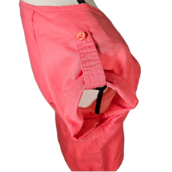 Go Silk Button Down Cotton Shirt, Red, Small - Picture 3 of 10